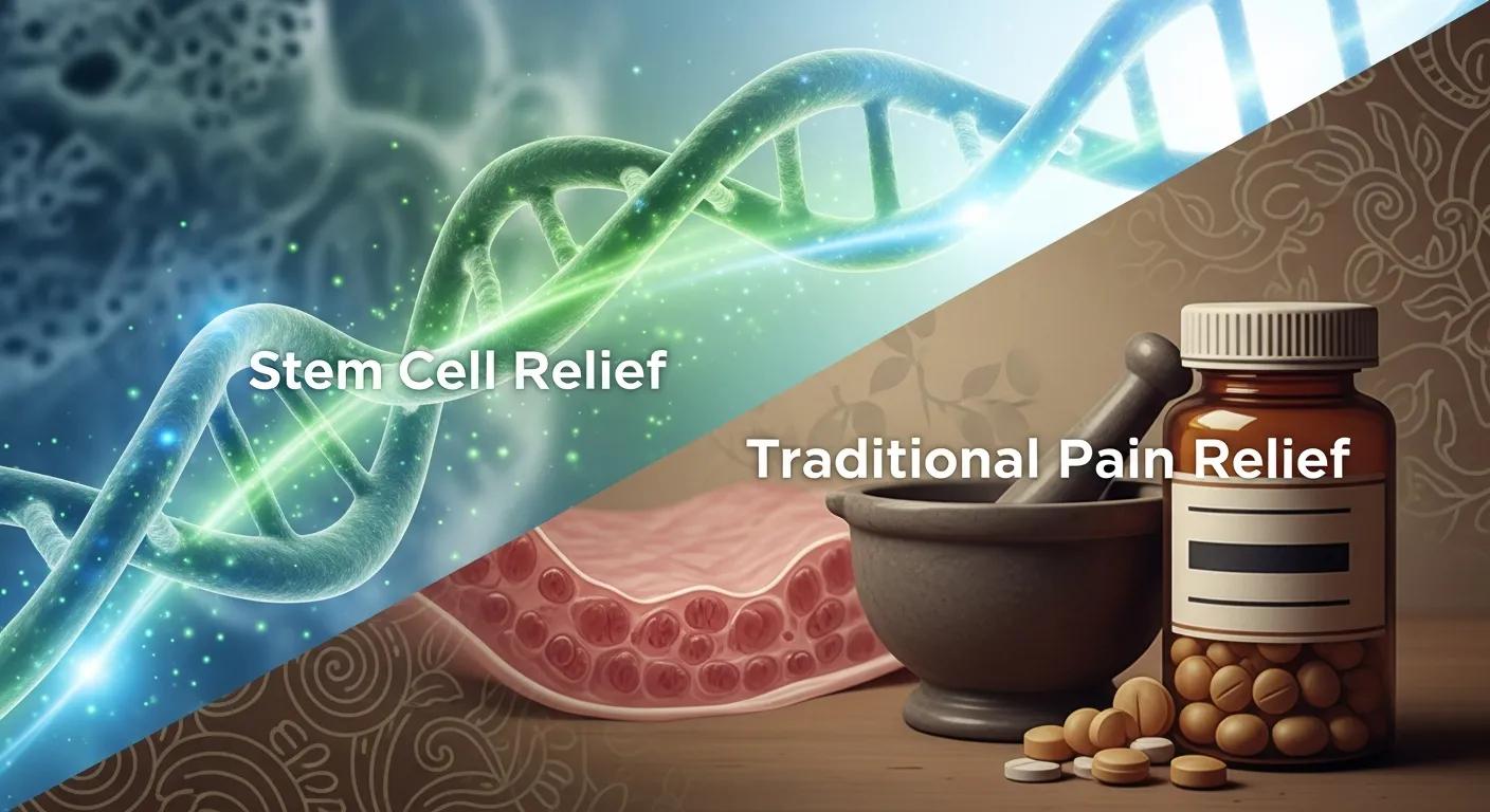 Stem Cell vs. Traditional Pain Relief