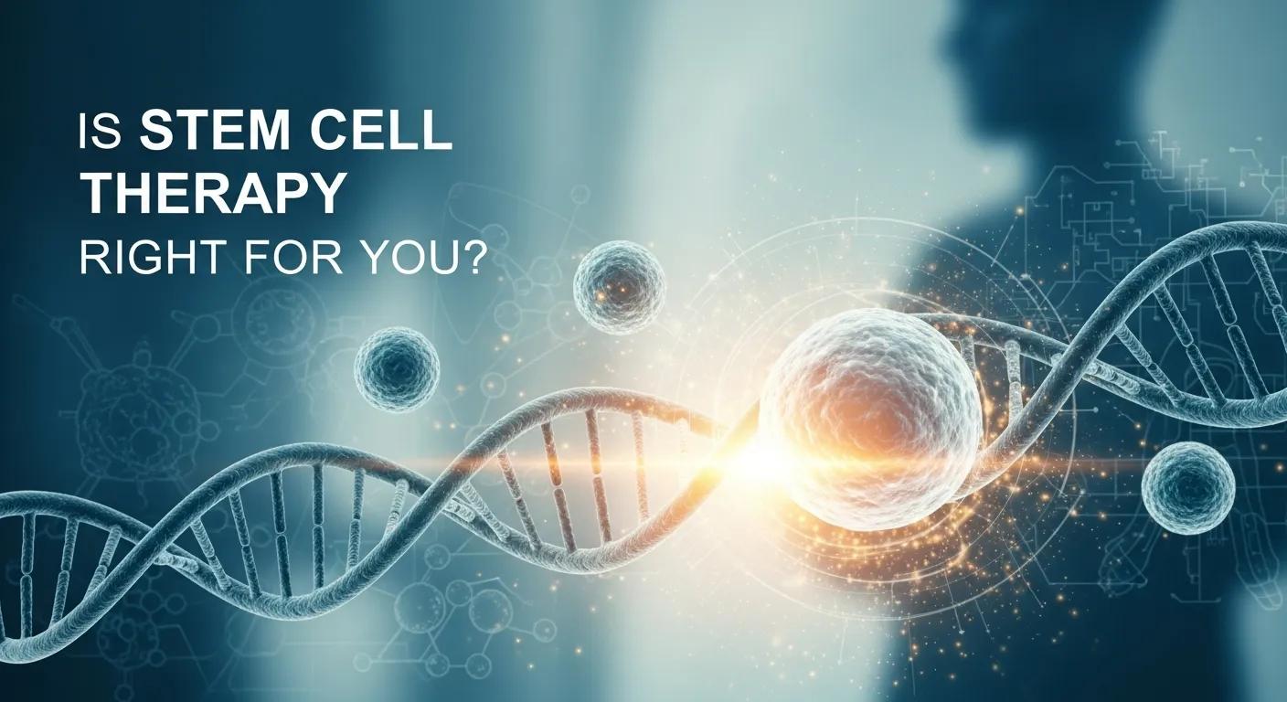 Is Stem Cell Therapy Right for You?